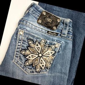 Miss Me Mid-Rise Straight Leg Jeans